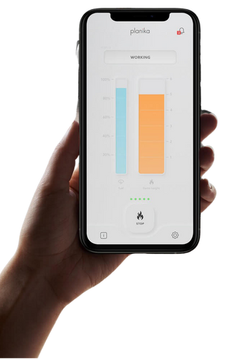 WYGODNE STEROWANIE BIOKOMINKIEM PLANIKA FLA4